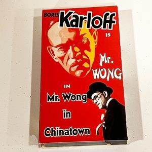 Mr. Wong in Chinatown VCR VHS Movie Tape